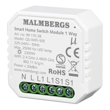 Smart Modul Malmbergs SmartHome Wifi On/off