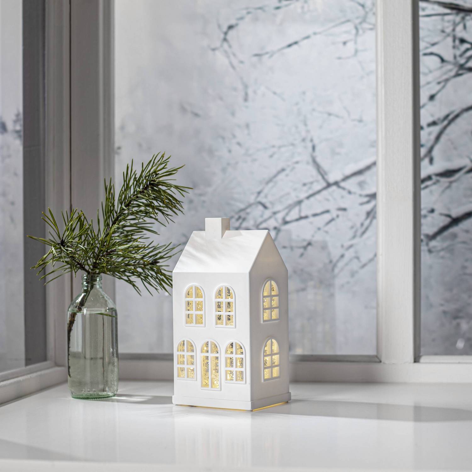 Juledekor Star Trading Vinter Hus