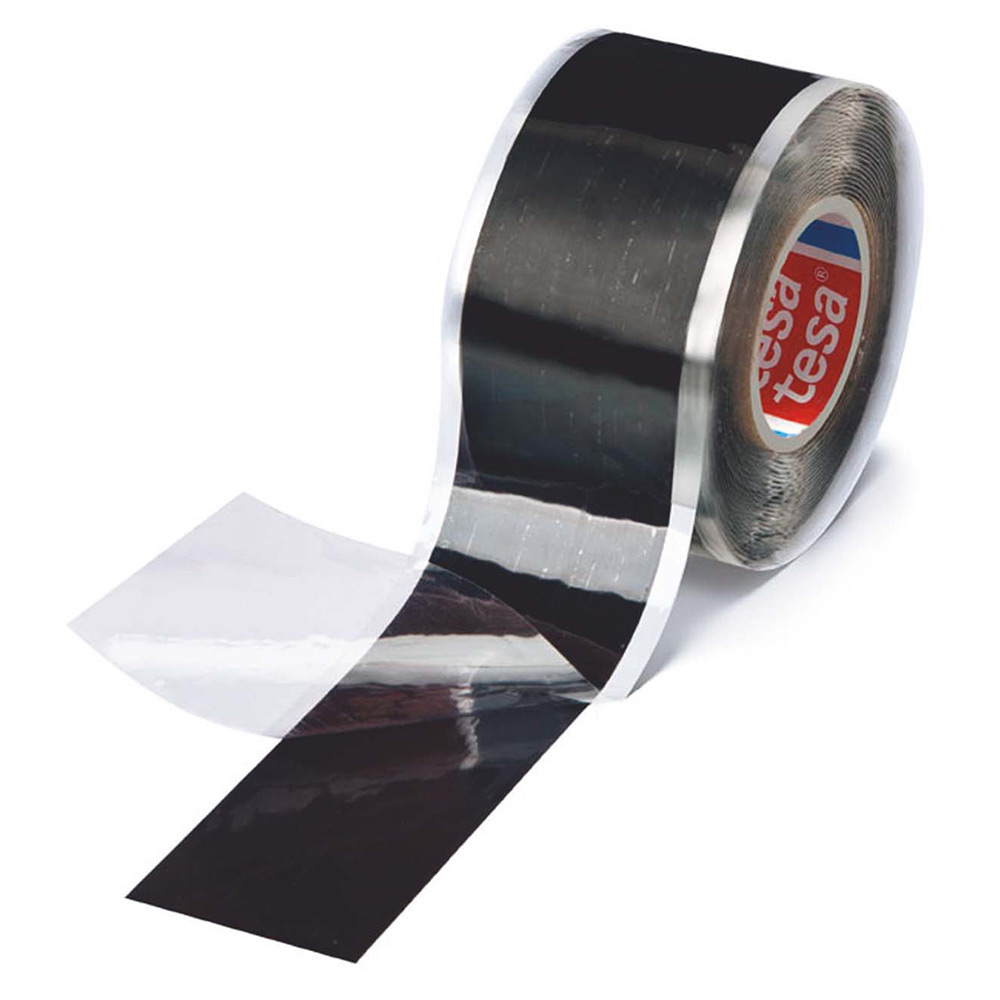 Silikontape Tesa Extreme Sort 25 mm x 3 m