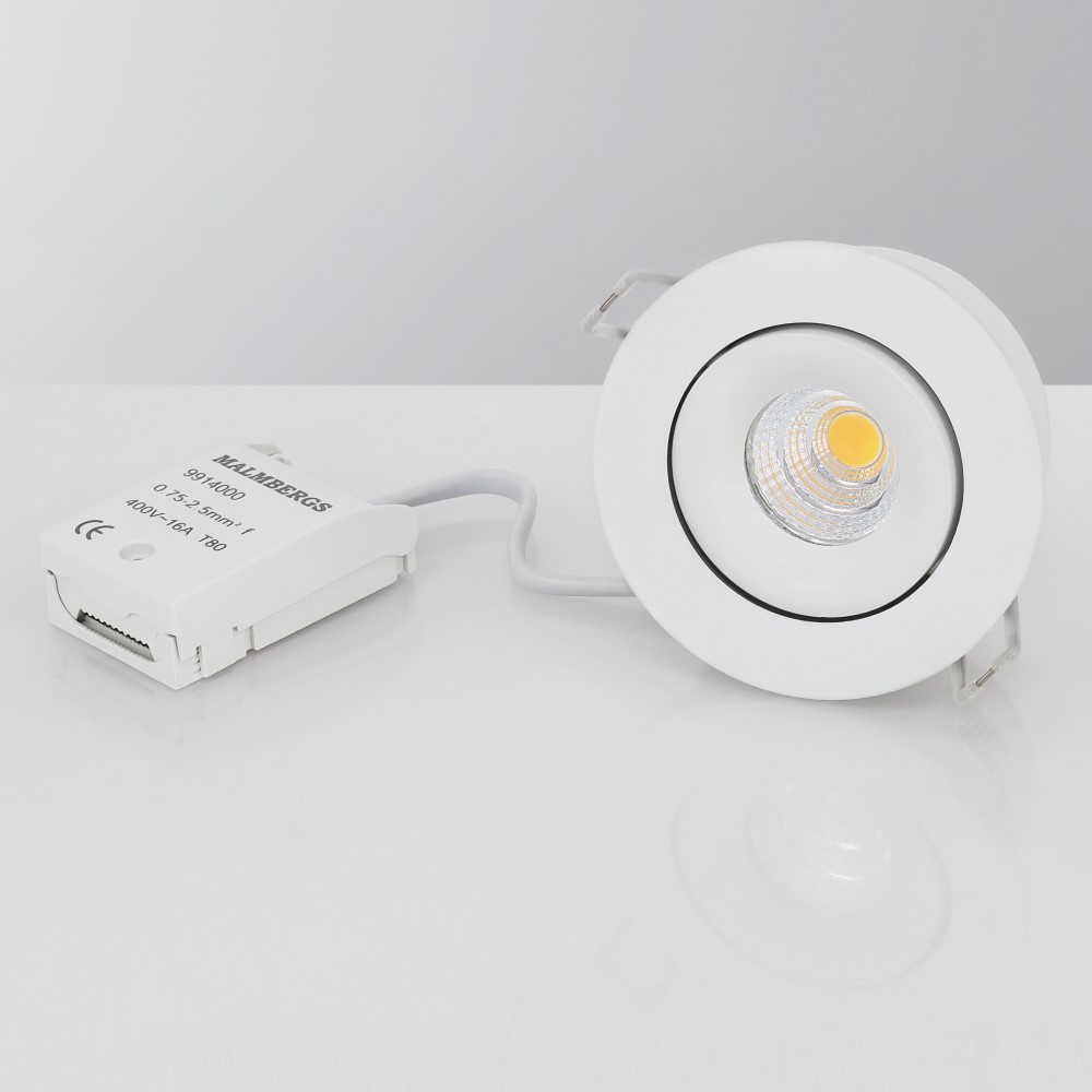 Downlight Malmbergs MD-70 AC Vit
