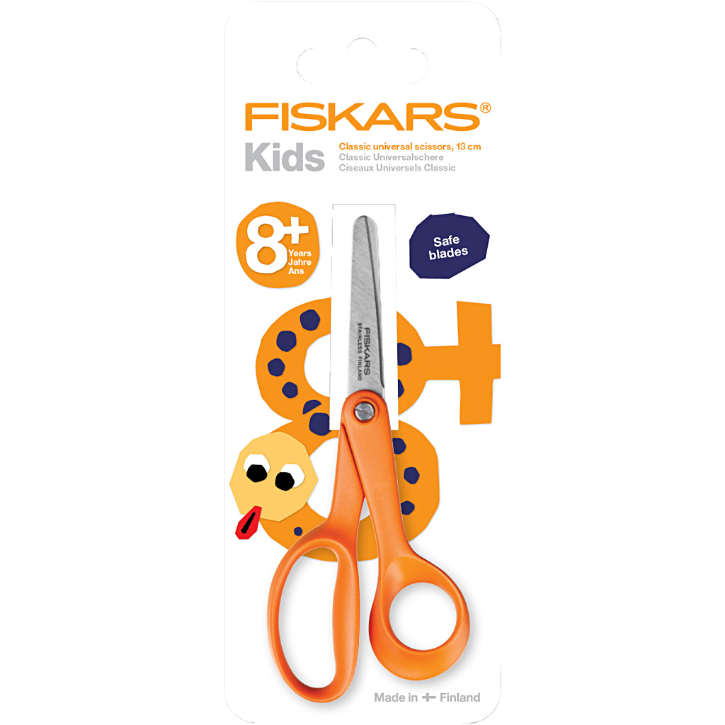 Juniorsaks Fiskars Classic L: 14 cm Høyre 1 Stk