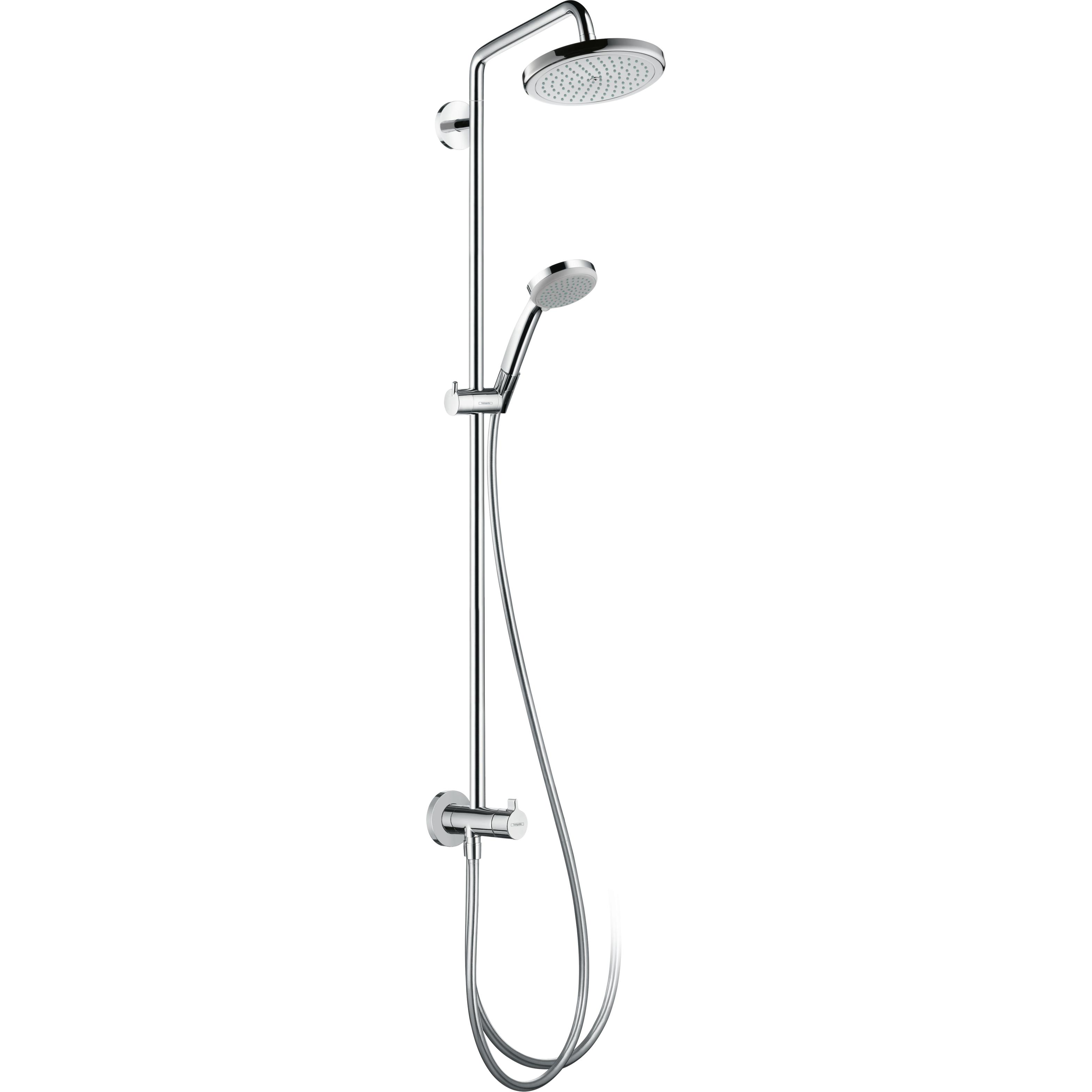 Takduschset Hansgrohe Croma Showerpipe 220 1jet Reno