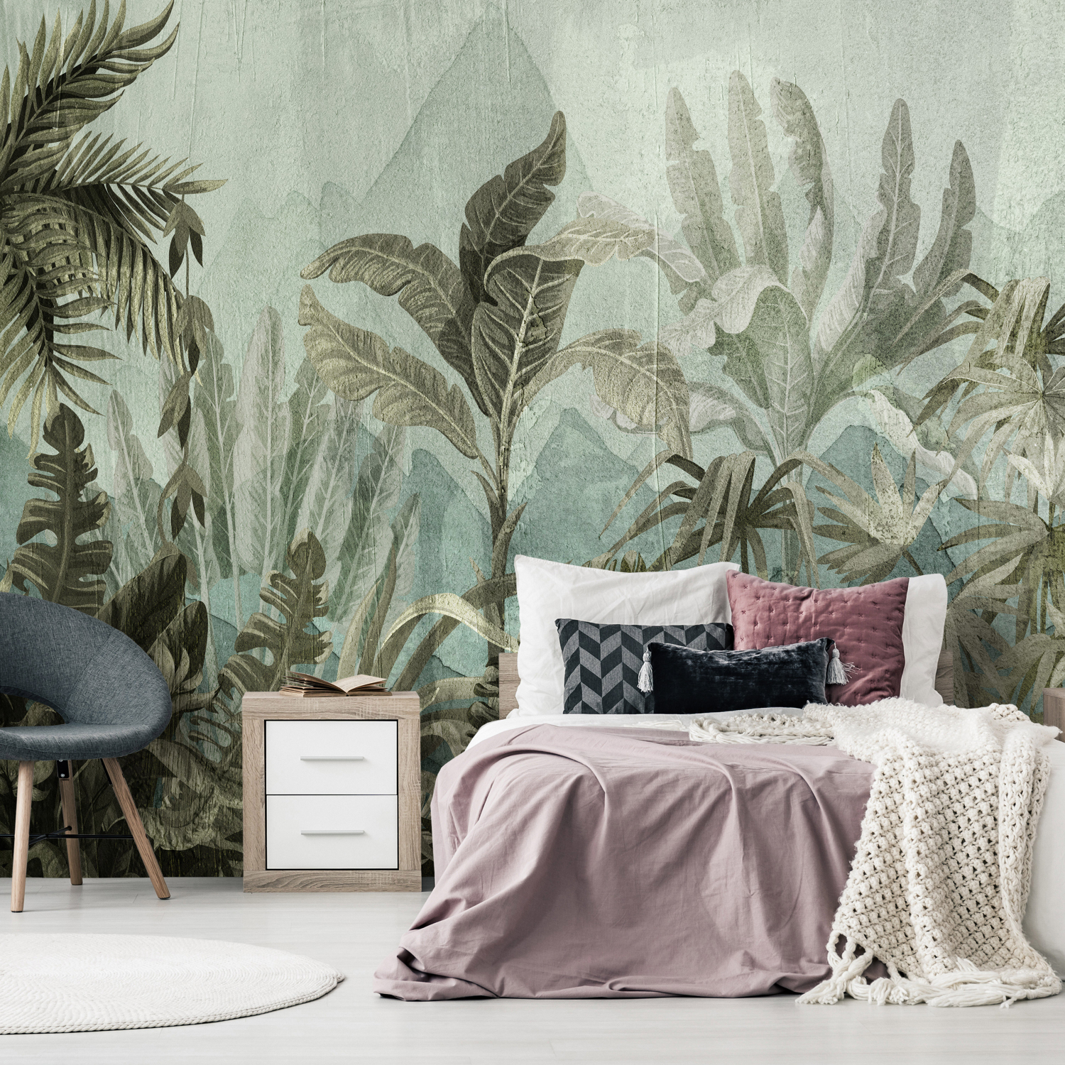 Fototapet Arkiio Mountain Jungle 450x315 cm