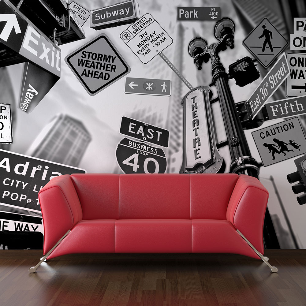 Fototapet Arkiio Alla Vägar Leder Till Manhattan Storlek: 400x309 cm