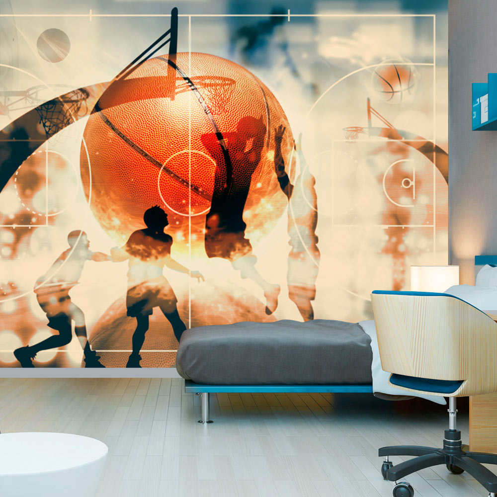 Fototapet Arkiio I Love Basketball! Storlek: 200x140 cm