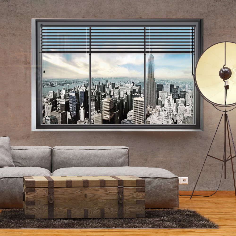 Fototapet Arkiio New York Window Storlek: 350x245 cm