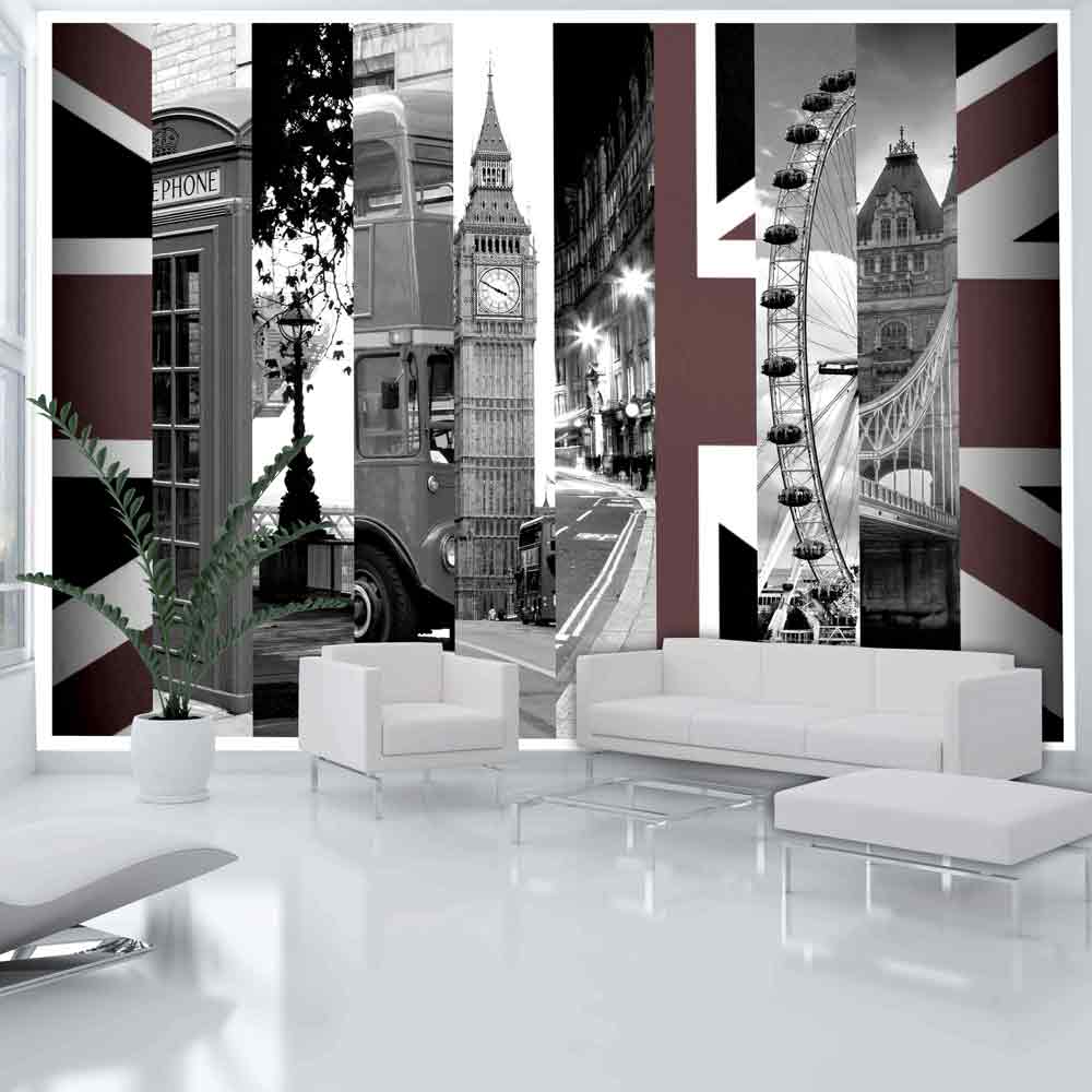 Fototapet Arkiio London Symbols Storlek: 300x210 cm