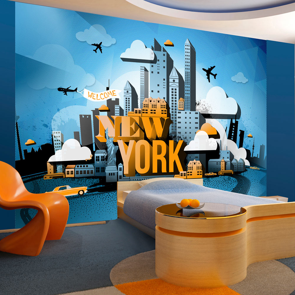 Fototapet Arkiio New York Welcome Storlek: 350x245 cm
