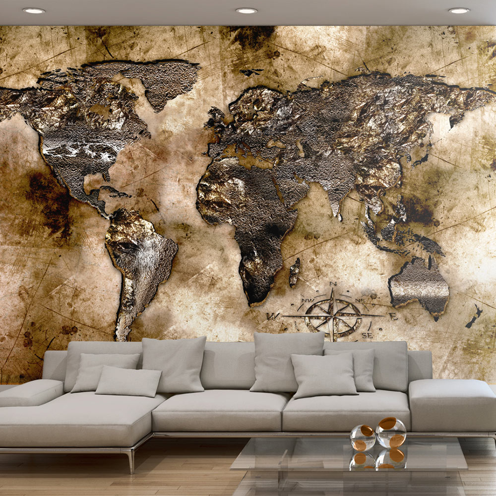 Fototapet Arkiio Old world Map Storlek: 300x210 cm