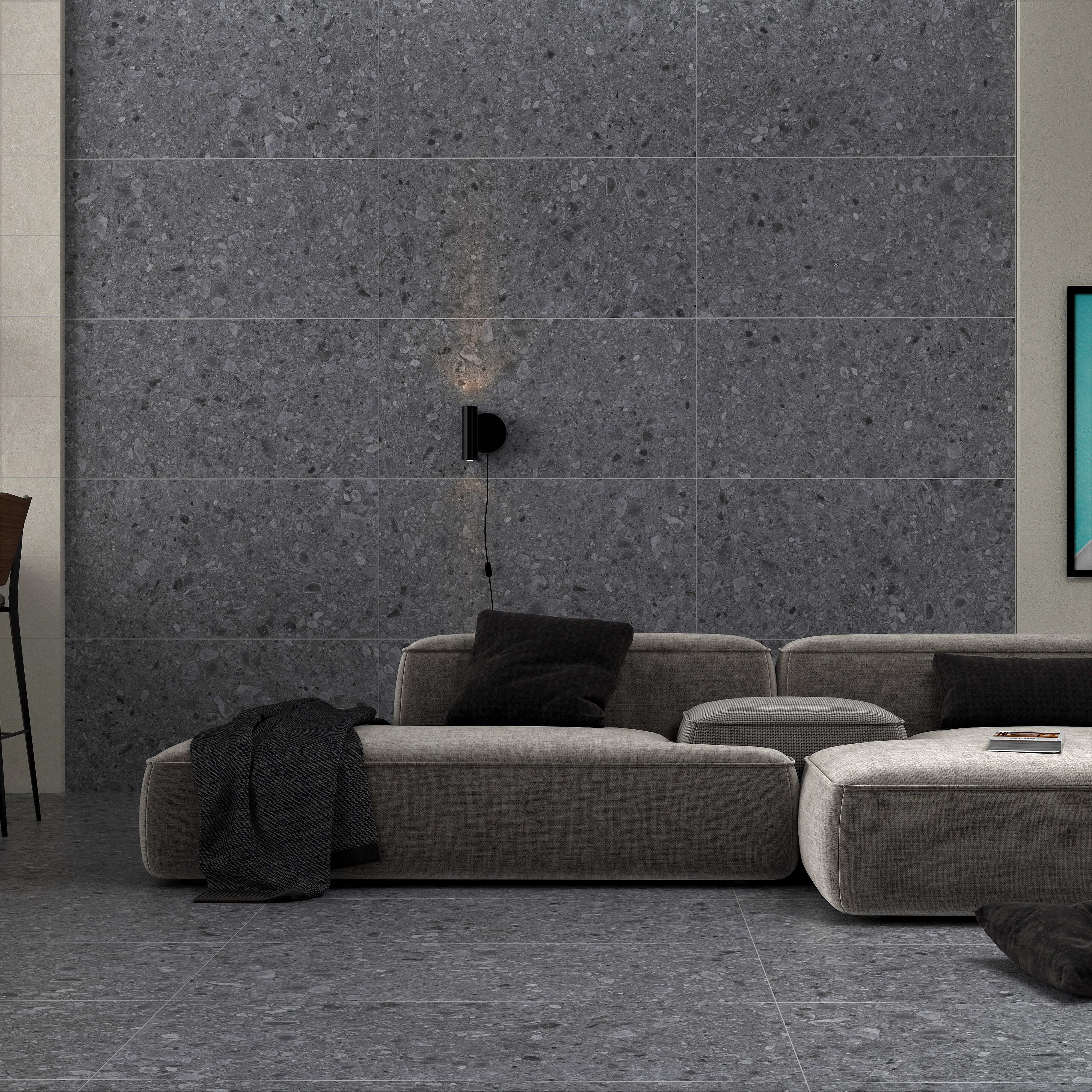 Klinker Tenfors Flodsten Night 30x60 cm