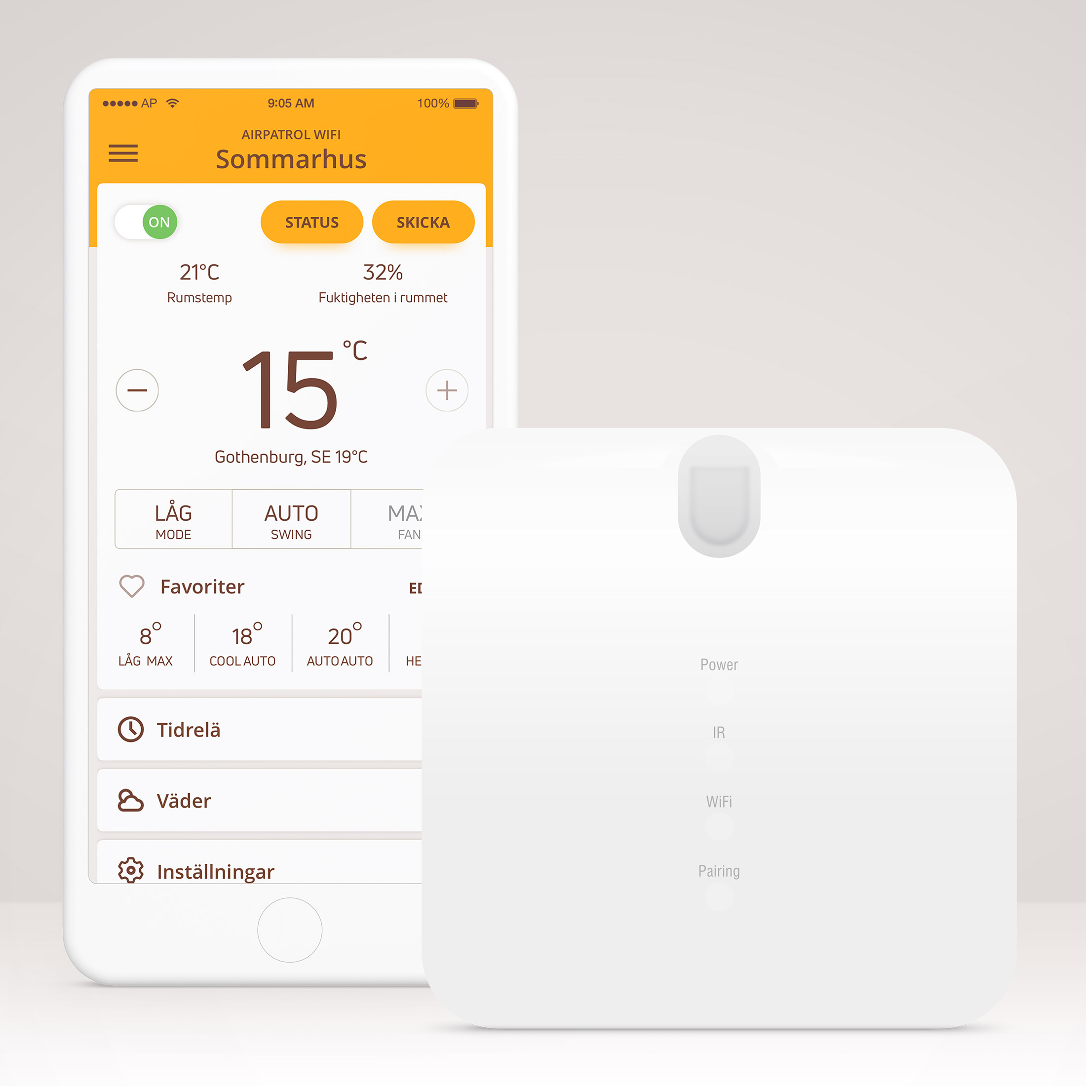 Wifi-styrning Airpatrol