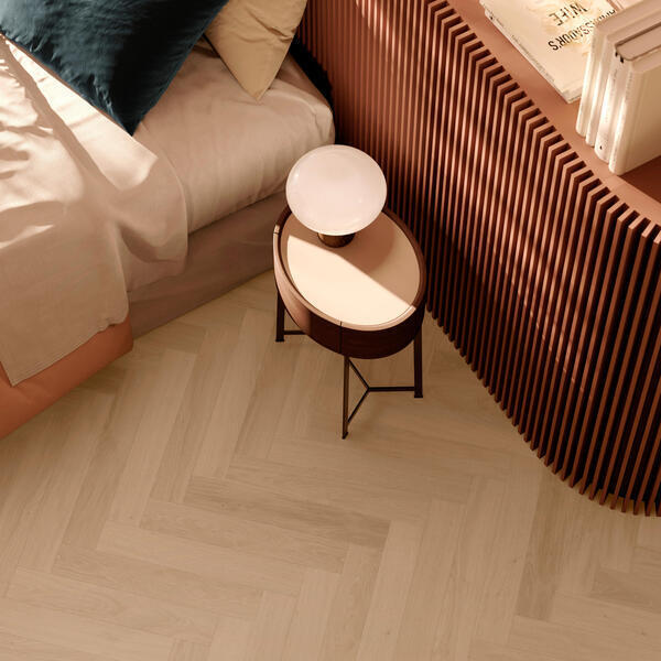 Tregulv BerryAlloc Parqwood Herringbone Ambre Calm A+B