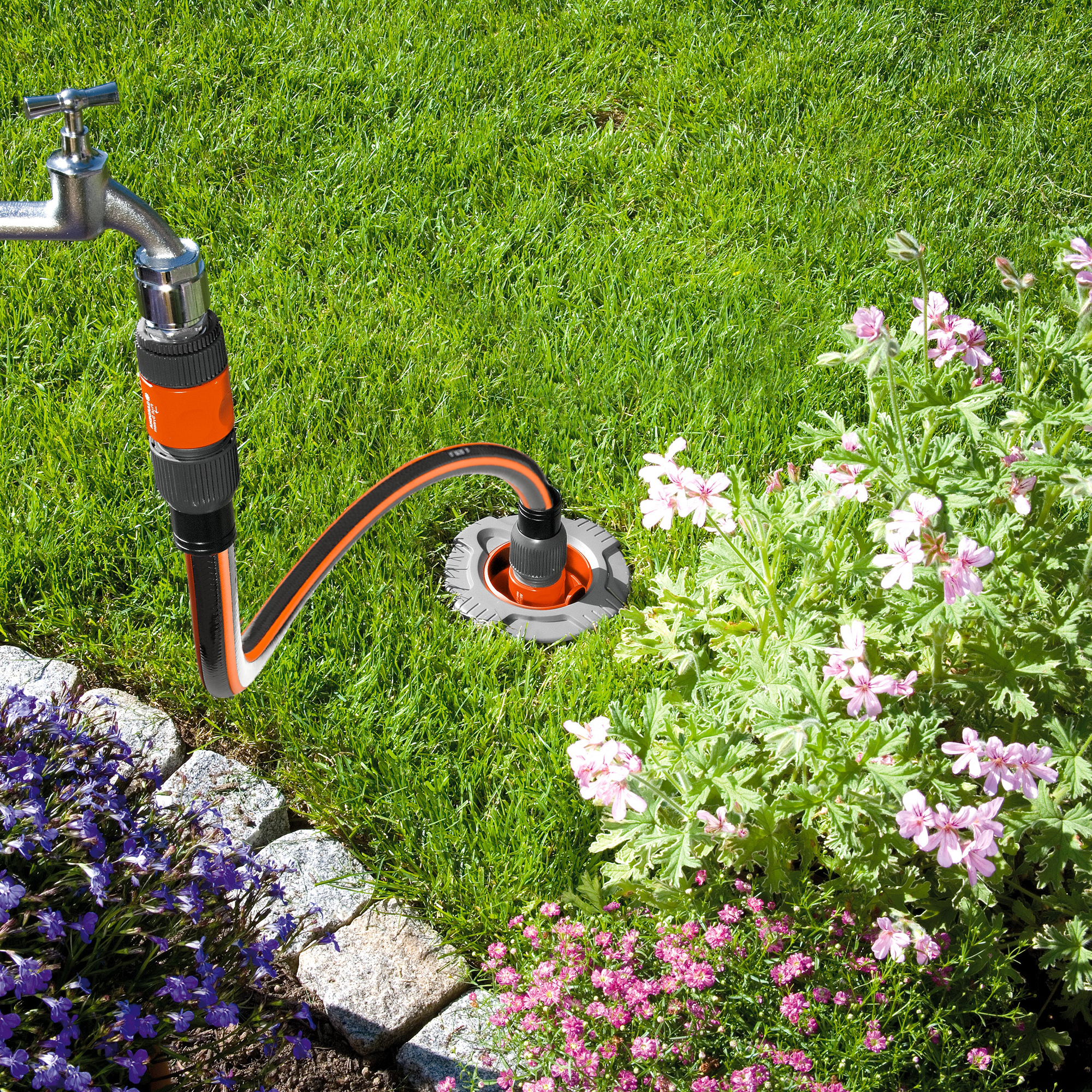 Tilkoblingspakke Gardena Profi Maxi-Flow System