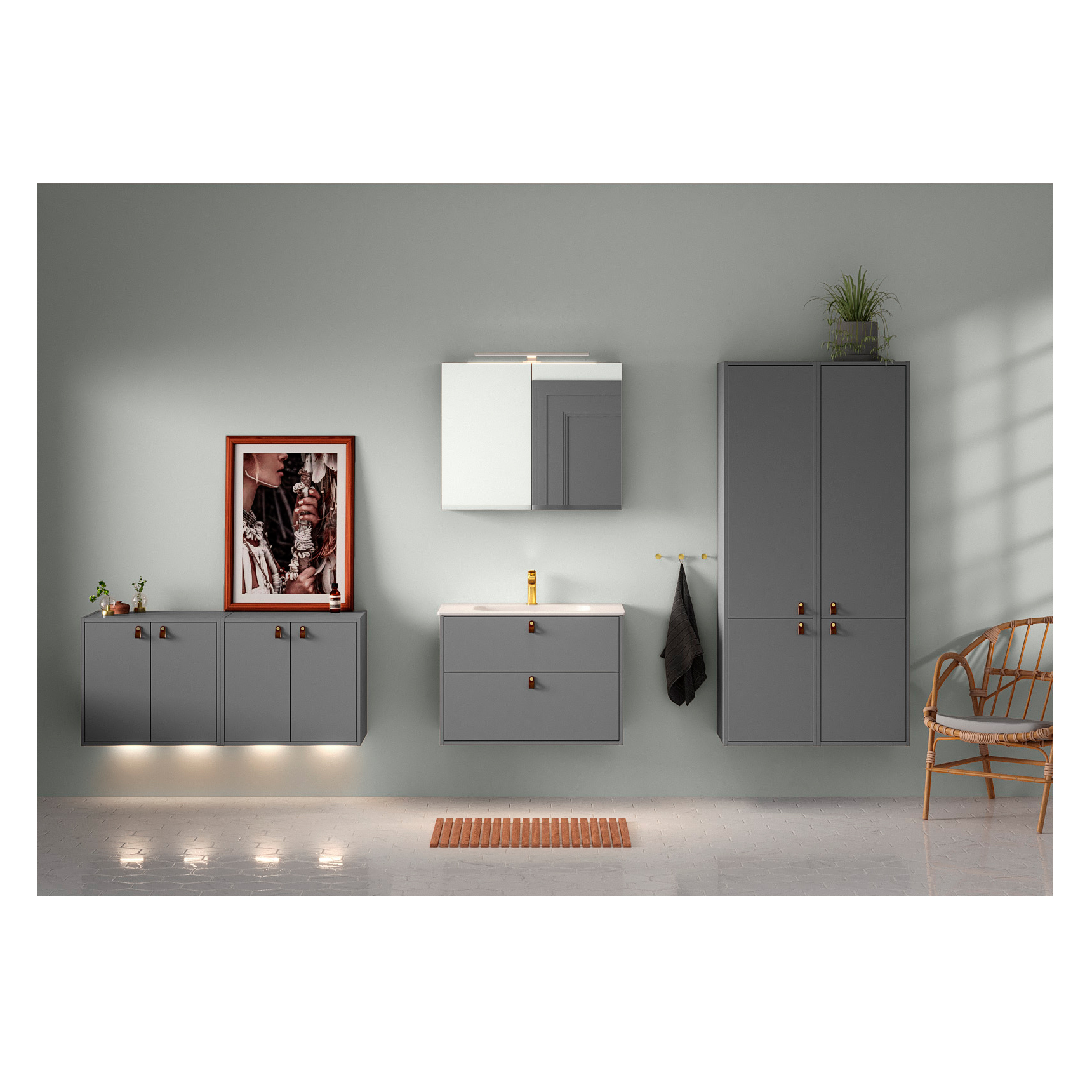 Väggskåp Gustavsberg Artic 32 cm