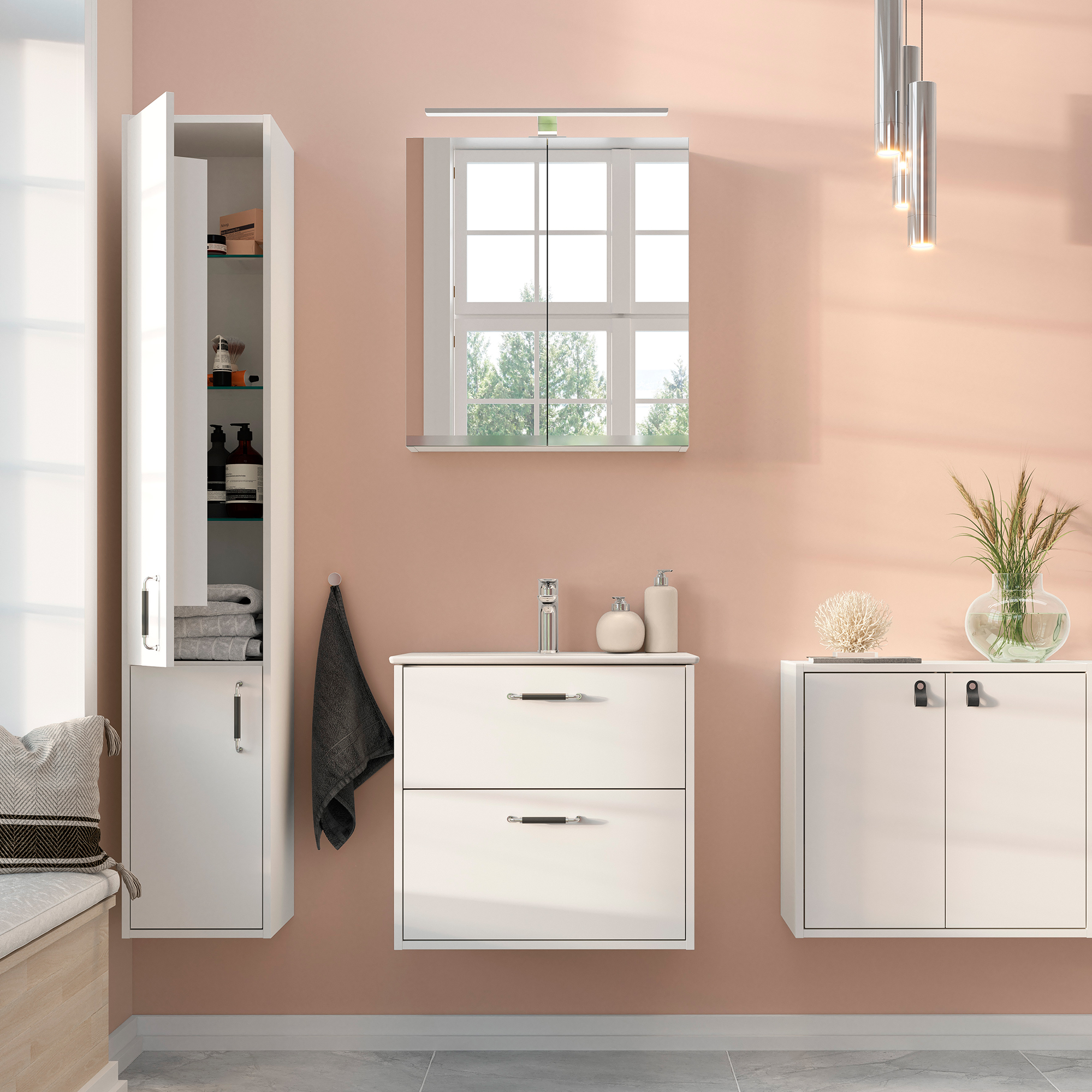 Tvättställsskåp Gustavsberg Artic 60 cm