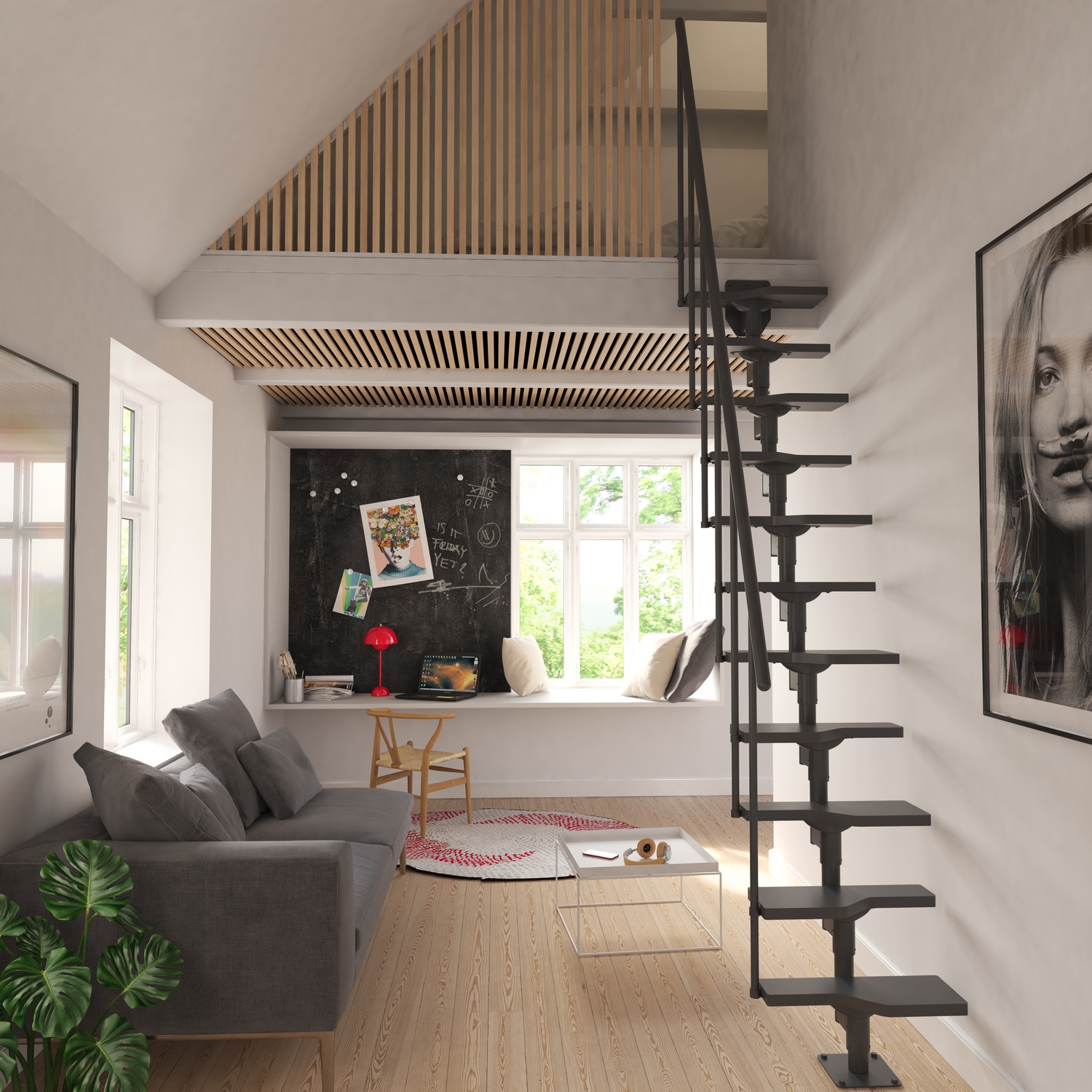 Plassbesparende Trapp Dolle Atlanta Onebox