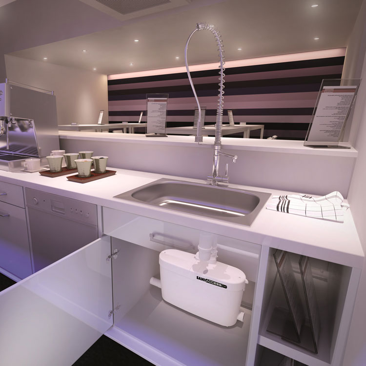 Avløpspumpe Saniflo Saniaccess Pumpe