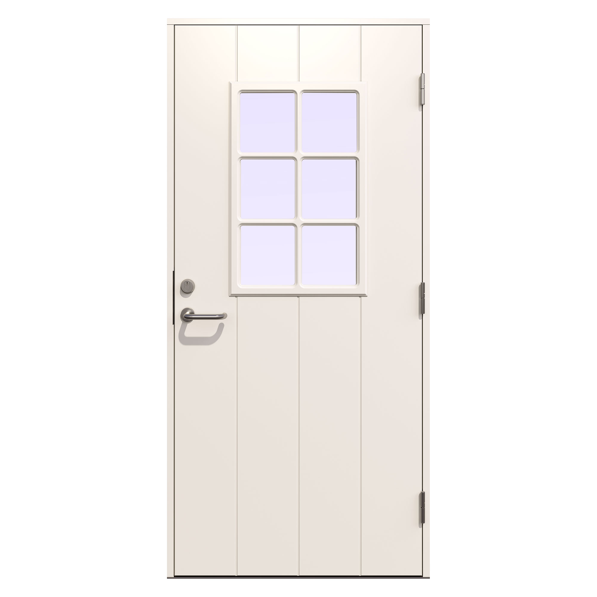 Ytterdør Gilje Lund Katedralglass