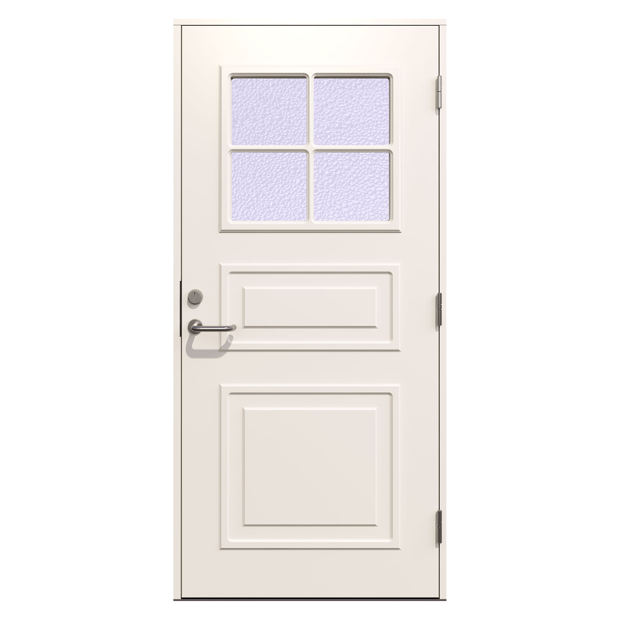 Ytterdør Gilje Sirdal Dekor Katedralglass