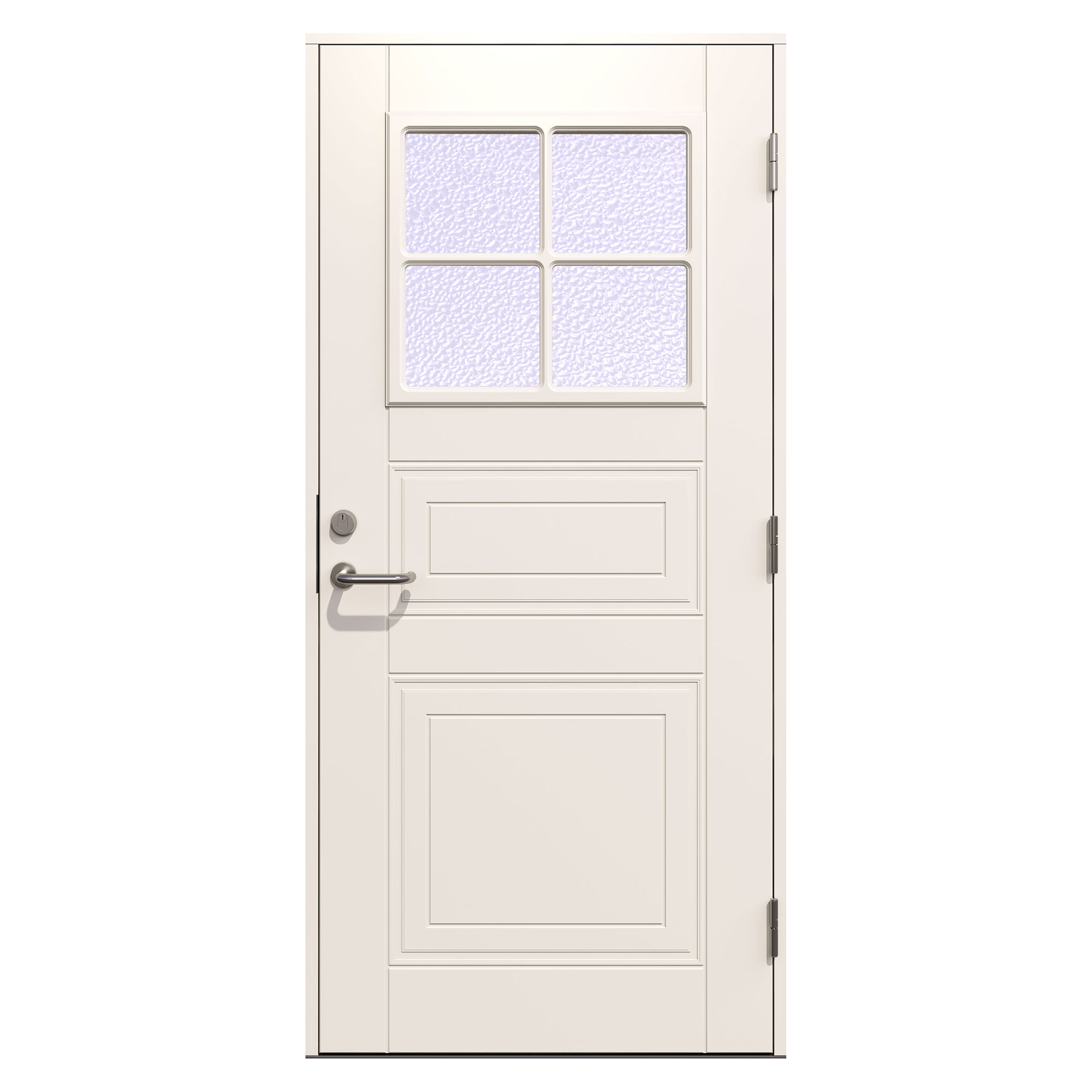 Ytterdør Gilje Sirdal Profil Katedralglass