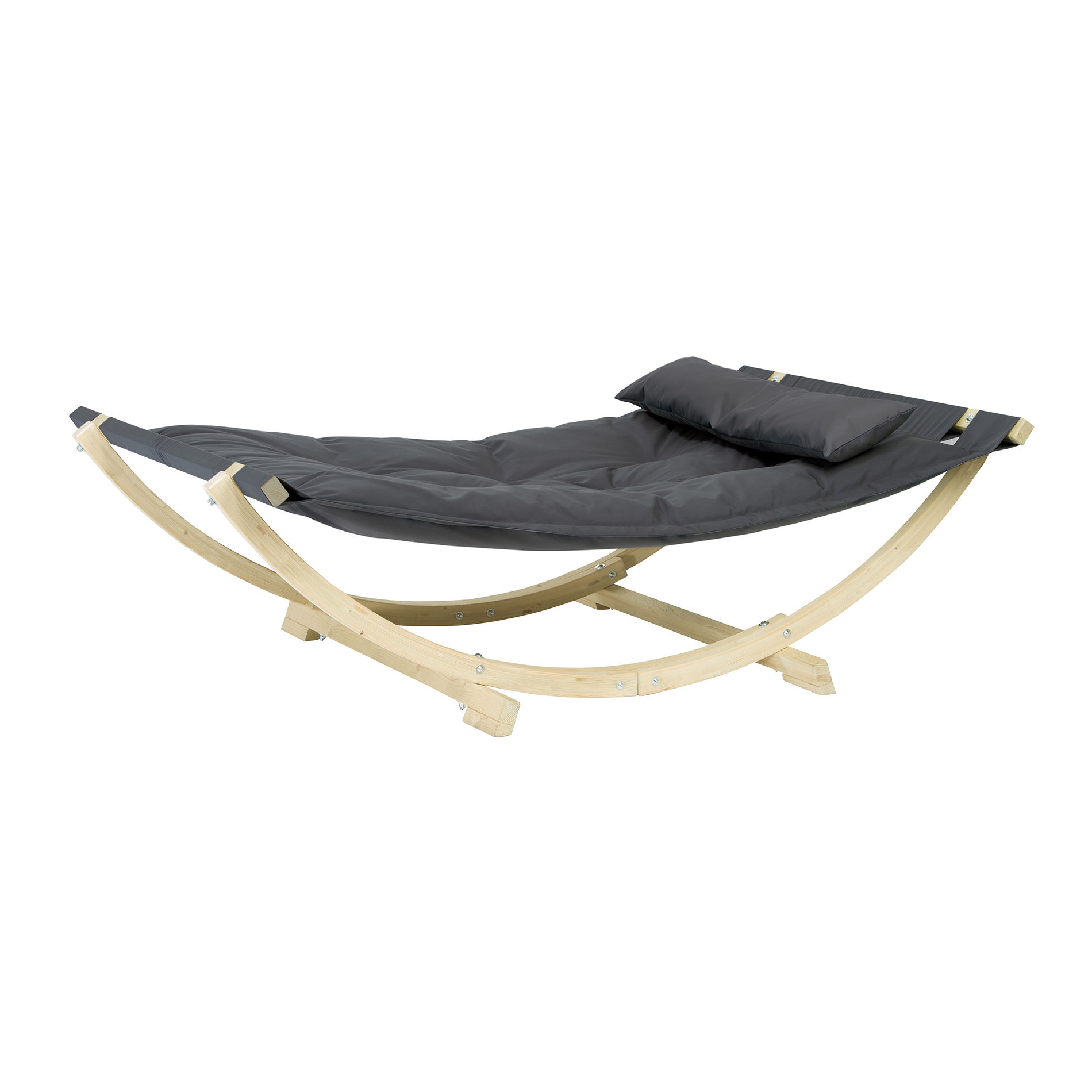 Loungesäng Amazonas Lounge Bed Anthracite Utomhus
