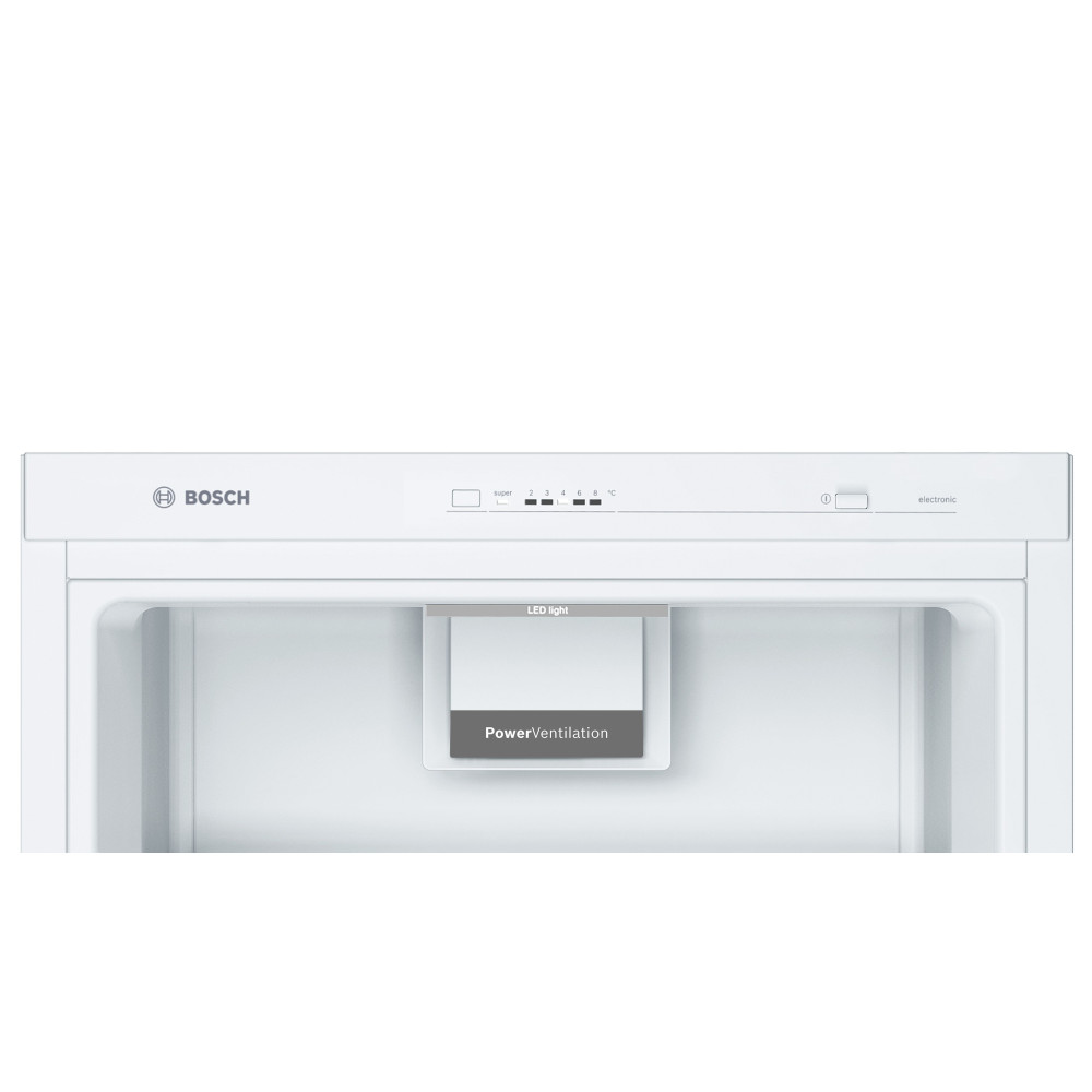 Kjøl/Frys Pakke Bosch KSV36NWEP + GSN36VWEP Serie 2 186 cm Hvit