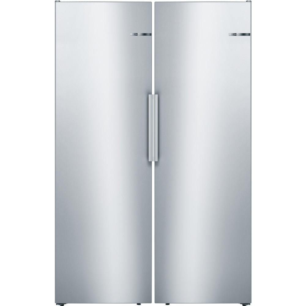 Kjøl/FrysPakke Bosch Serie 4 KSV33VLEP + GSN33VLEP 176 cm Rustfri Look