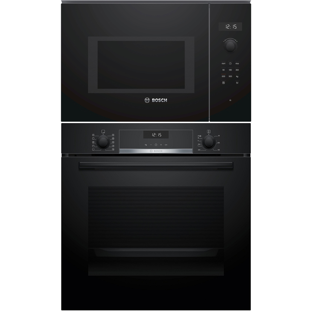 Ovn- og Mikrobølgepakke Bosch HBG537FB3 + BFL554MB0