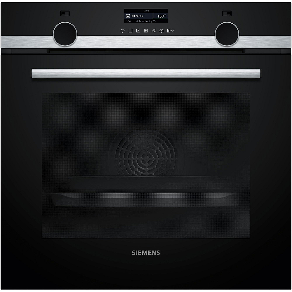 Ovn/Platetopp Siemens HB579GBR3 + EX675LYV1E Selvrensende med Air Fry og FlexInduction Plus Pakke