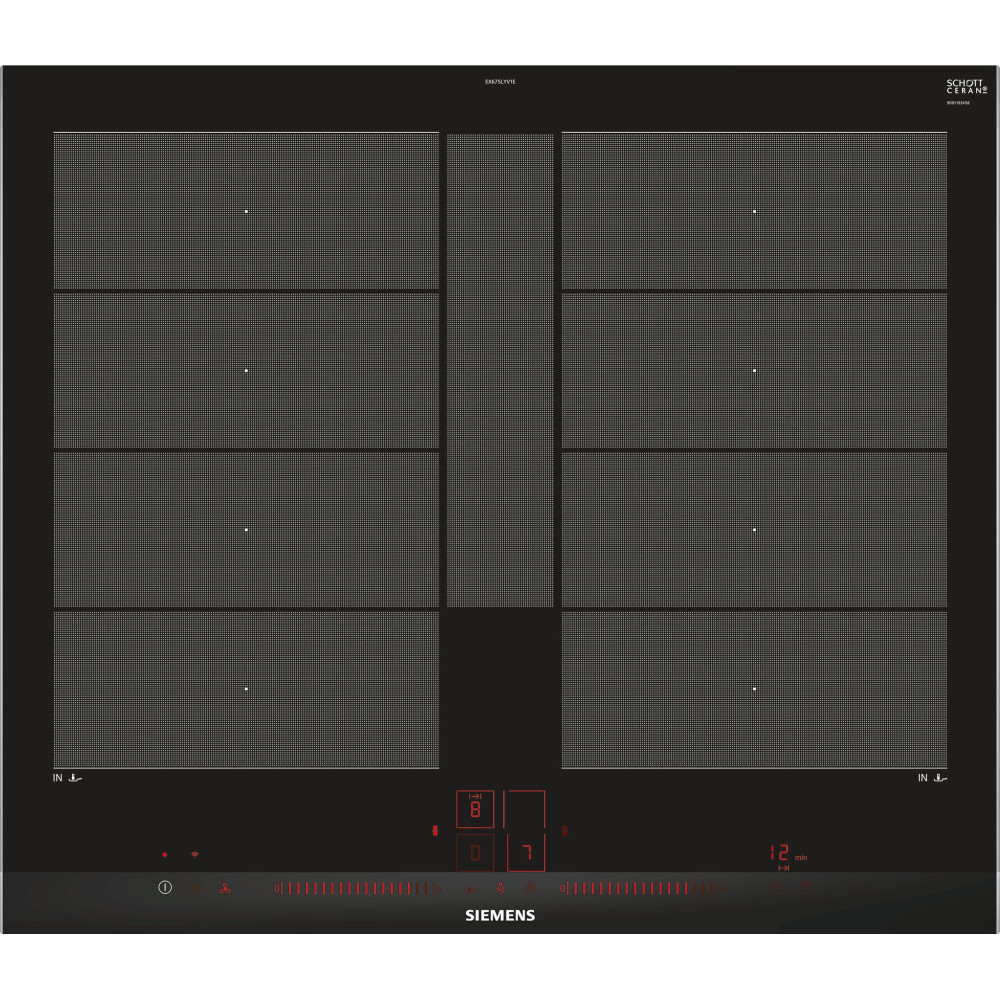 Ovn/Platetopp Siemens HB234ABS3F + EX675LYV1 Smart Hjemtilkobling Rustfritt Stål Pakke