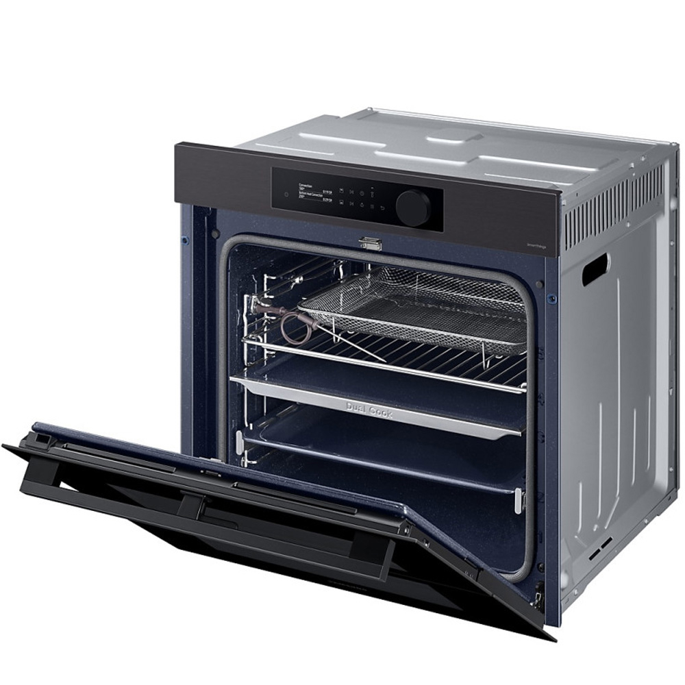 Ovn- og Mikrobølgepakke Samsung NV7B57508AB + MG22T8284ABE4 med Pyrolytisk Rengjøring Sort