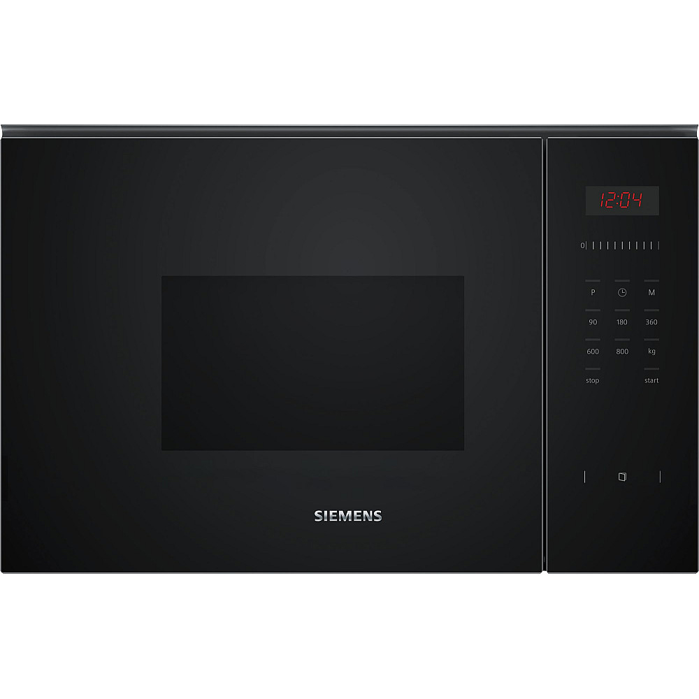 Ovn- og Mikrobølgepakke Siemens iQ300 HQ574AER3 + BF523LMB1 Innbyggingsovn Med Dampfunksjon Sort