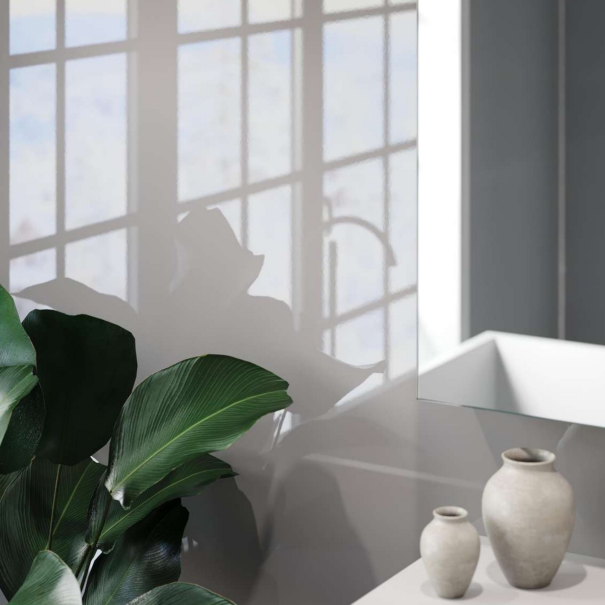 Baderomspanel Fibo 4115 F00 Medium Grey