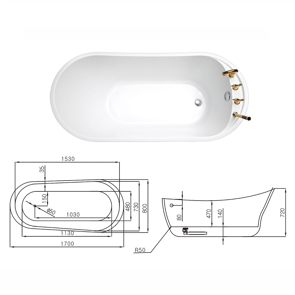 Badekar Bathlife Feeling