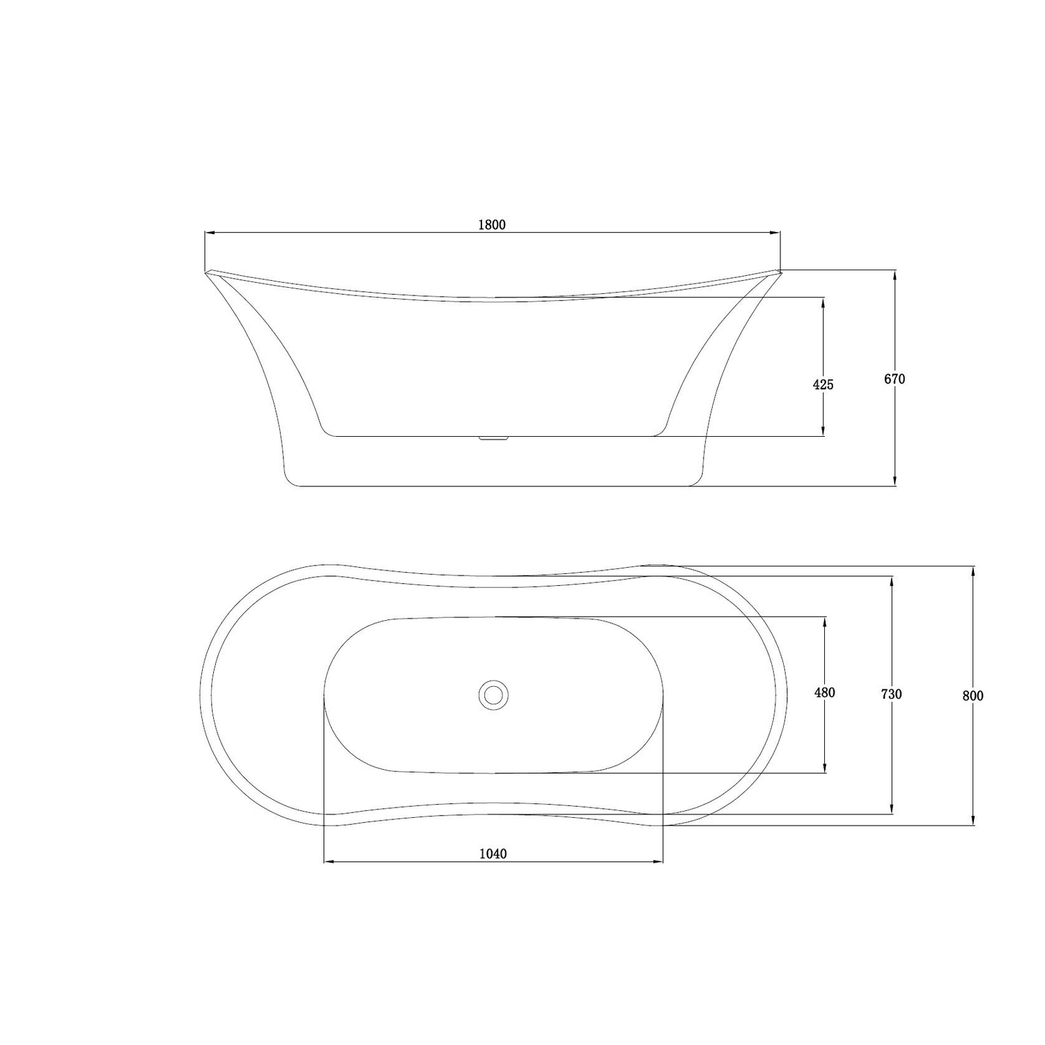 Badekar Bathlife Stadig