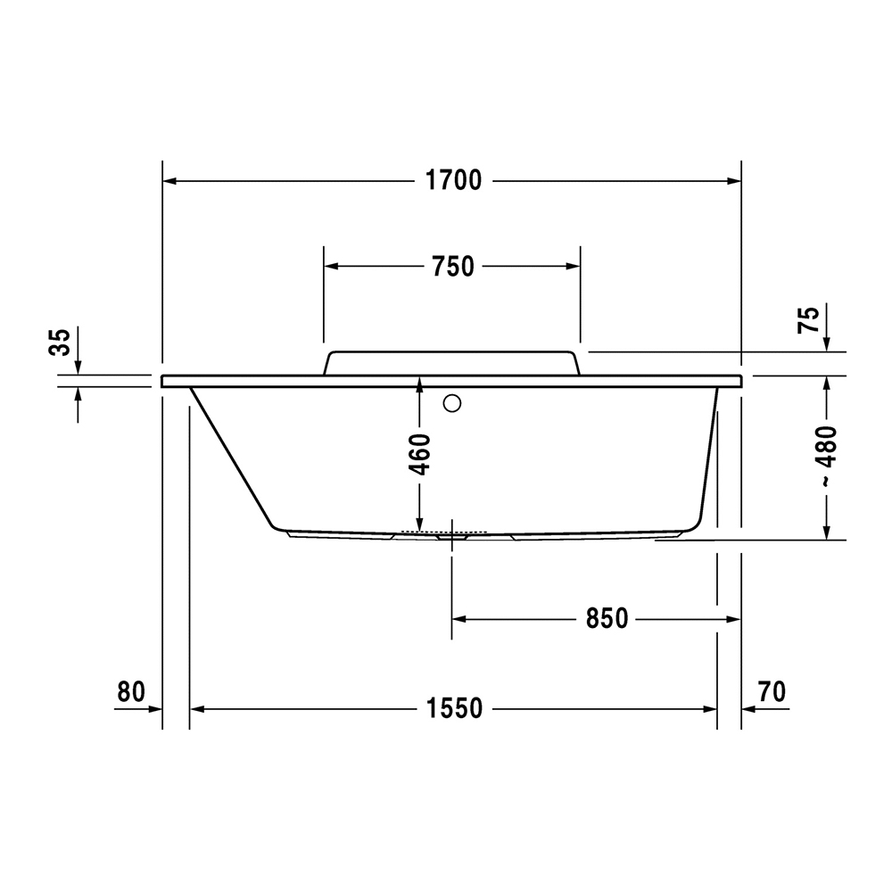 Badkar Duravit DuraStyle