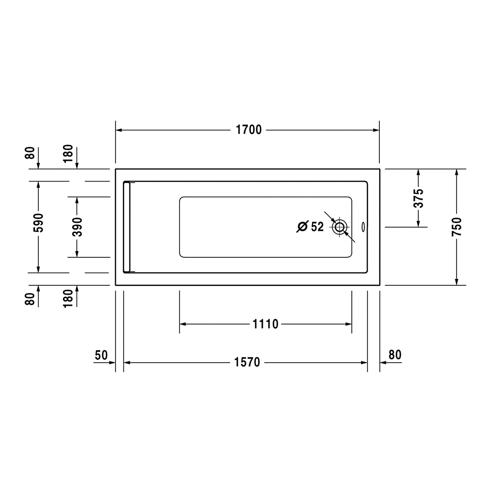 Badkar Duravit Starck