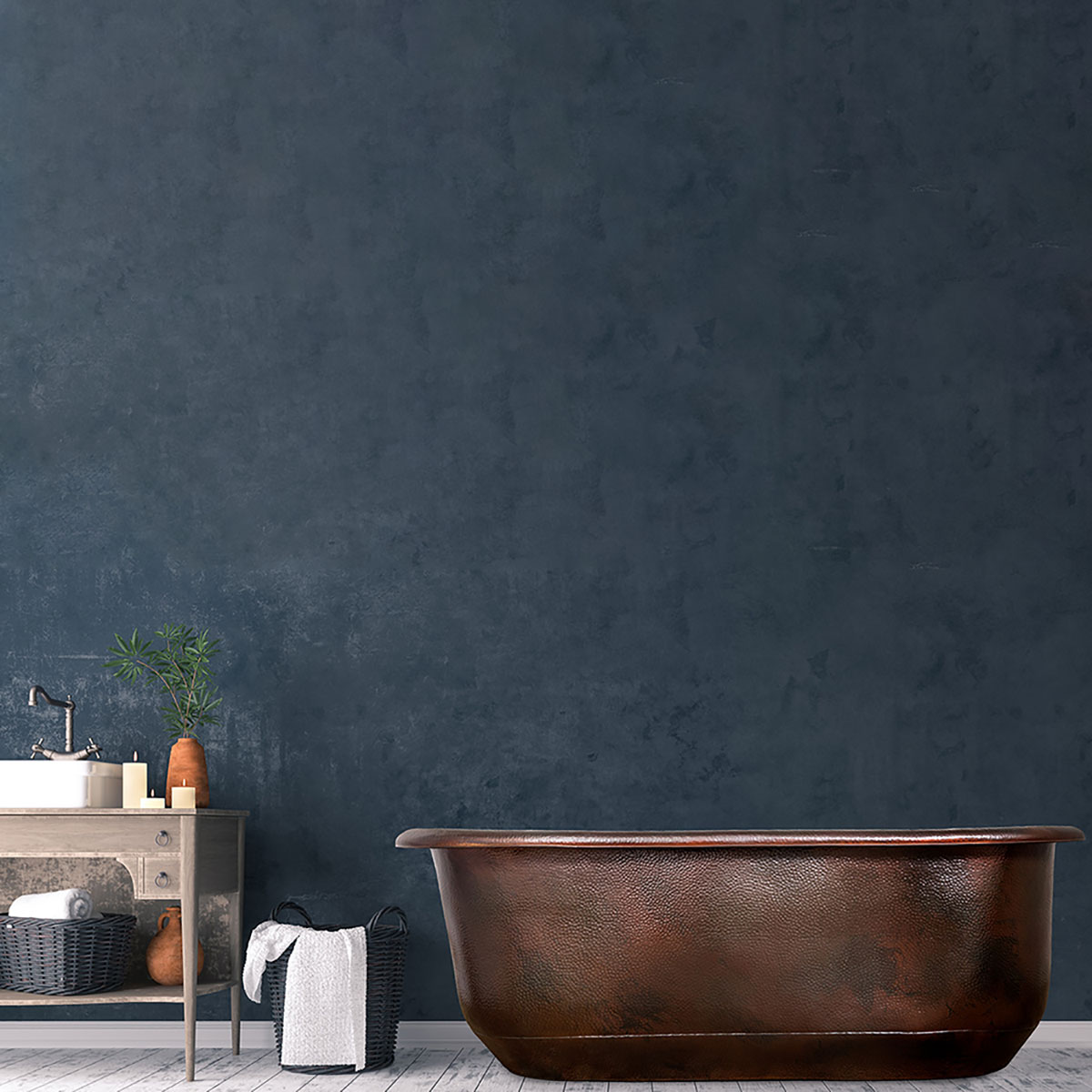 Badkar GemLook T-257/68-G - Installation/montering finns att köpa till