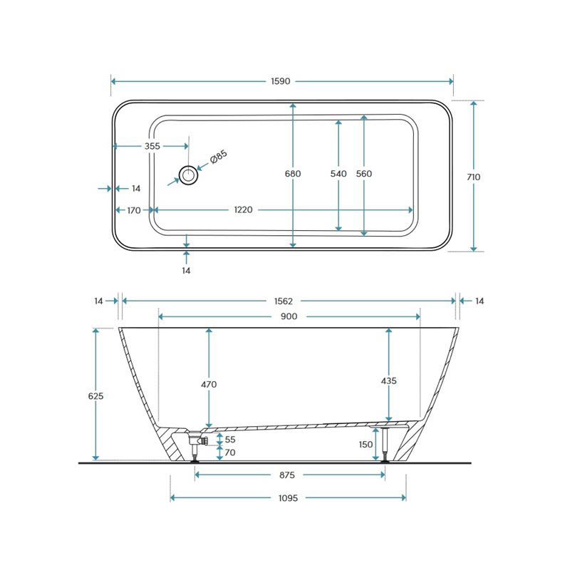 Badekar Nordhem Värmdö