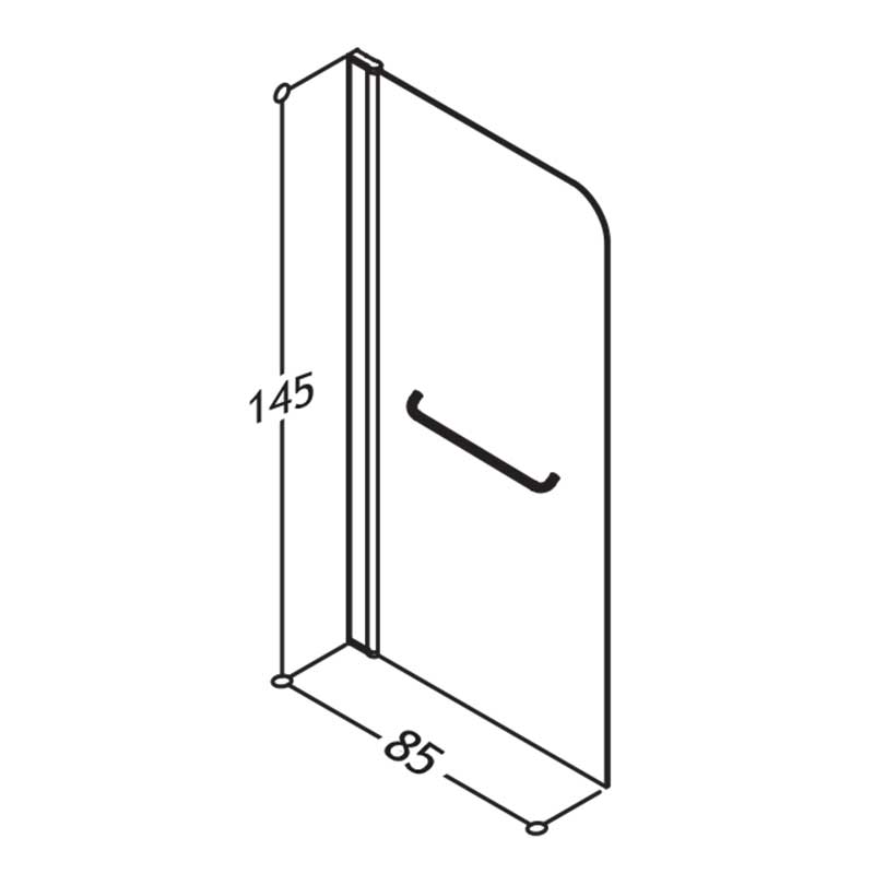 Badekarvegg Bathlife Skvala