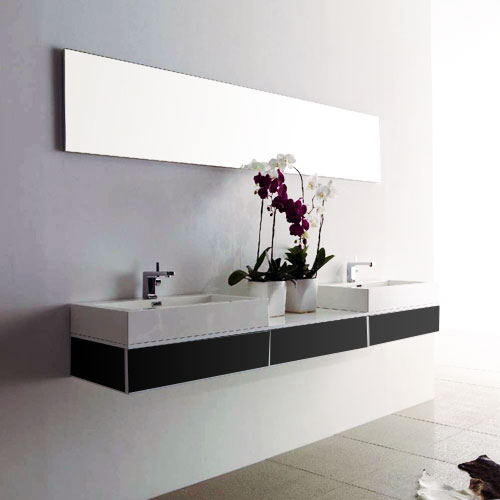 Baderomsmøbel Innovation 2250 mattsvart