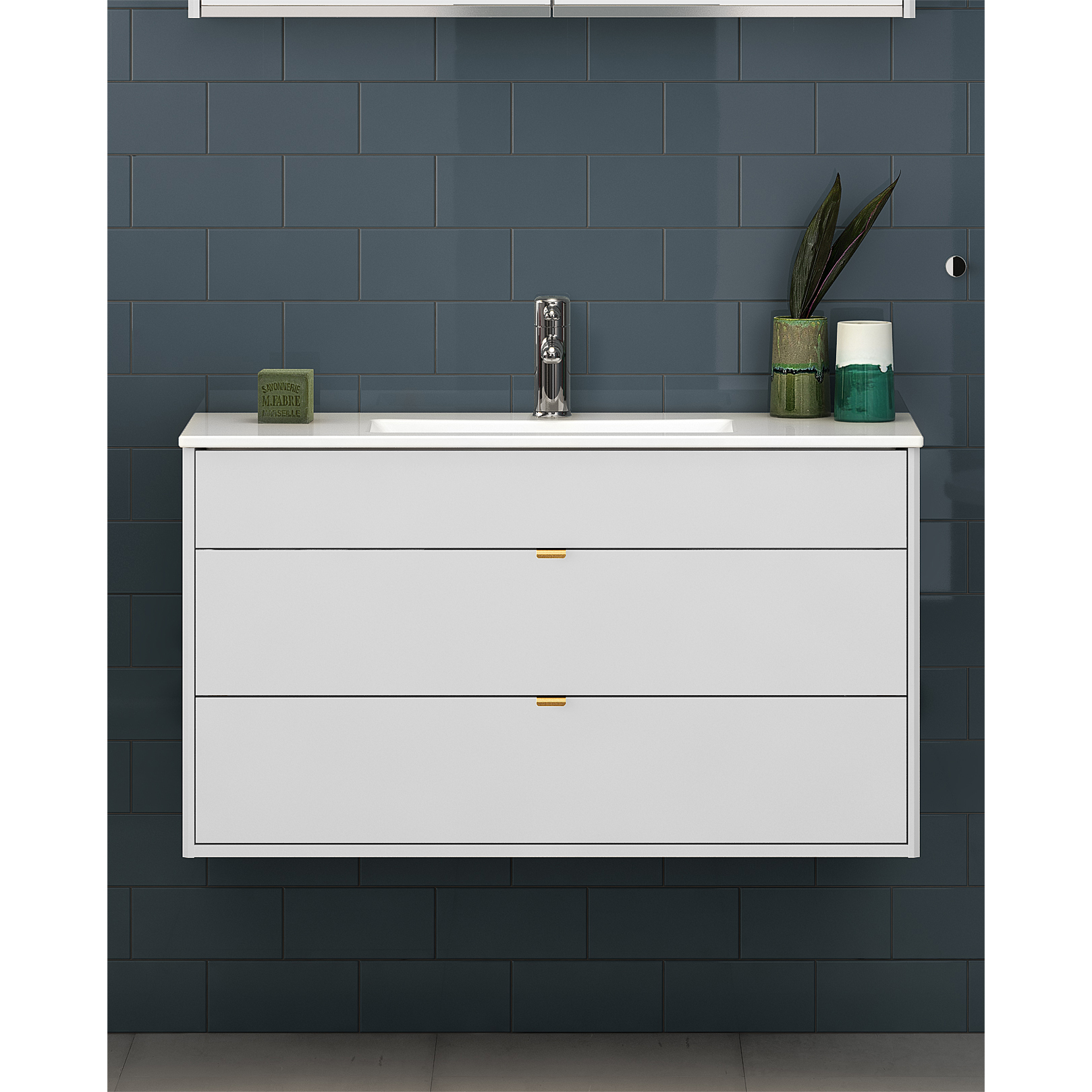 Tvättställsskåp Gustavsberg Graphic Kommod 100 cm utan Tvättställ