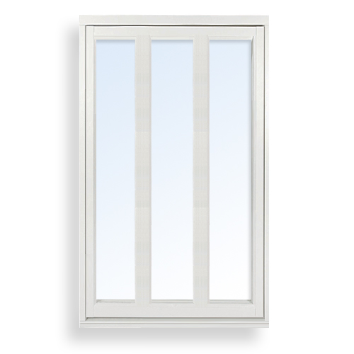 Bågpost Till 3-glas Vitmålat Bågpost Genomgående till 3-glas Vitmålat FP-0:2-HF-V