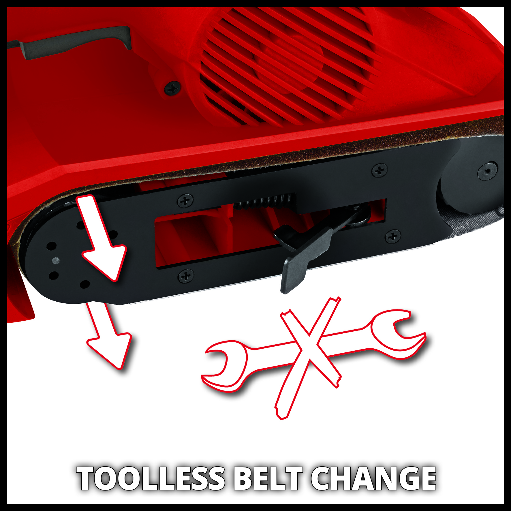Bandslip Einhell TC-BS 8038