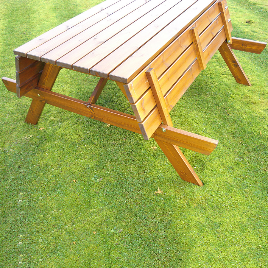 Benkebord Eden Wood Picknick 150