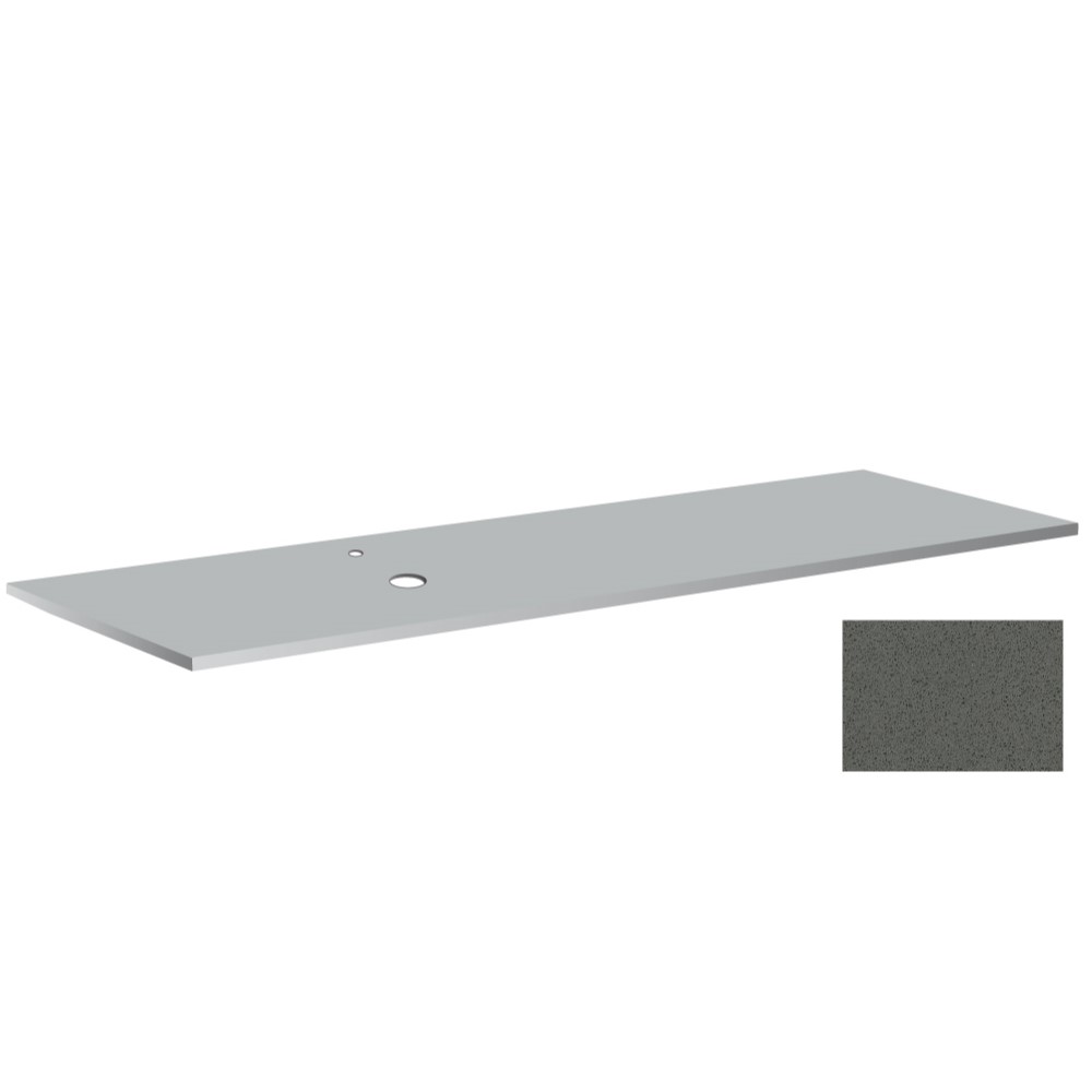 Bänkskiva Hafa Edge Suede 1 Hål | badrum - badrumsmobler - bankskivor | KakelKungen