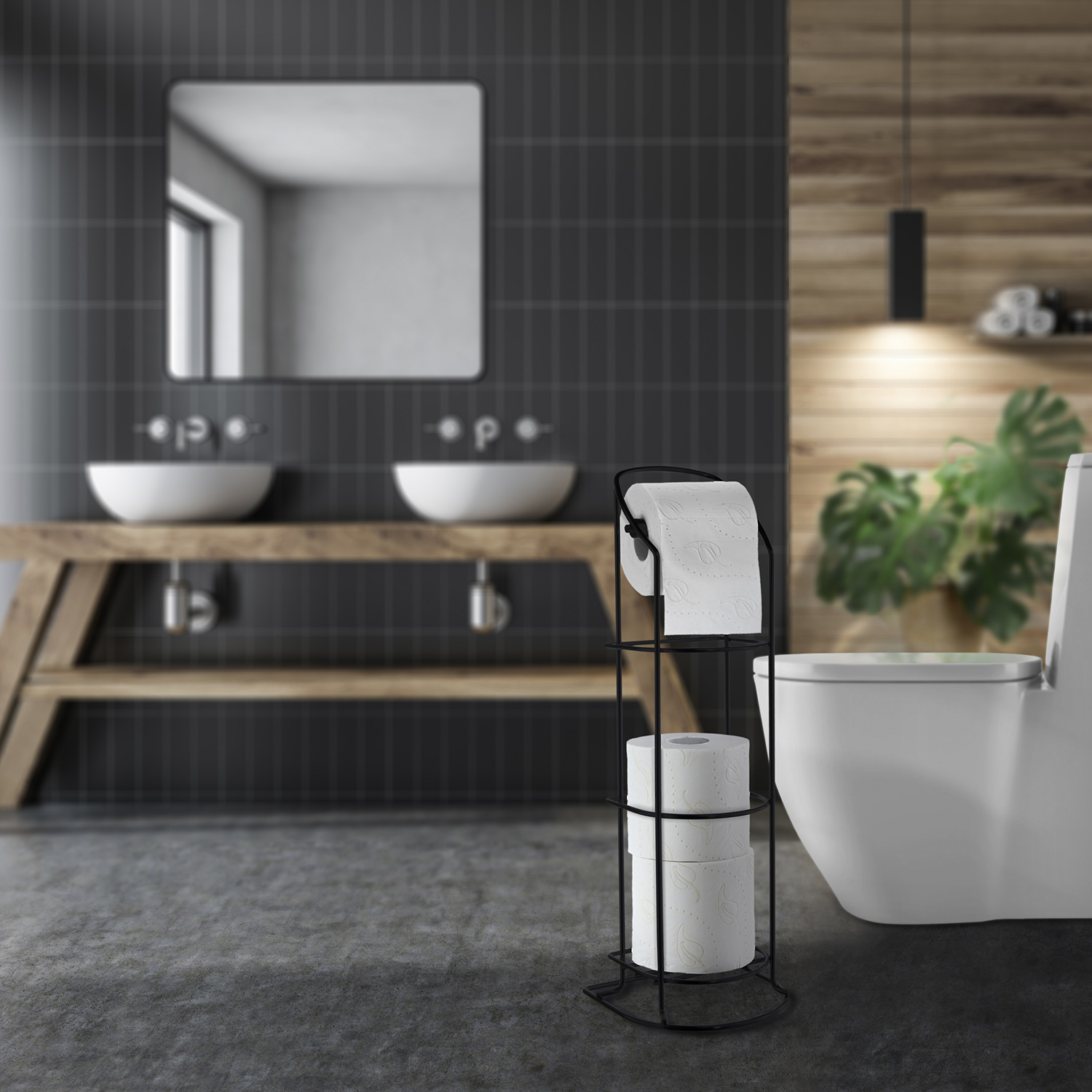 Toalett-/reserverullholder Beslagsboden 1220