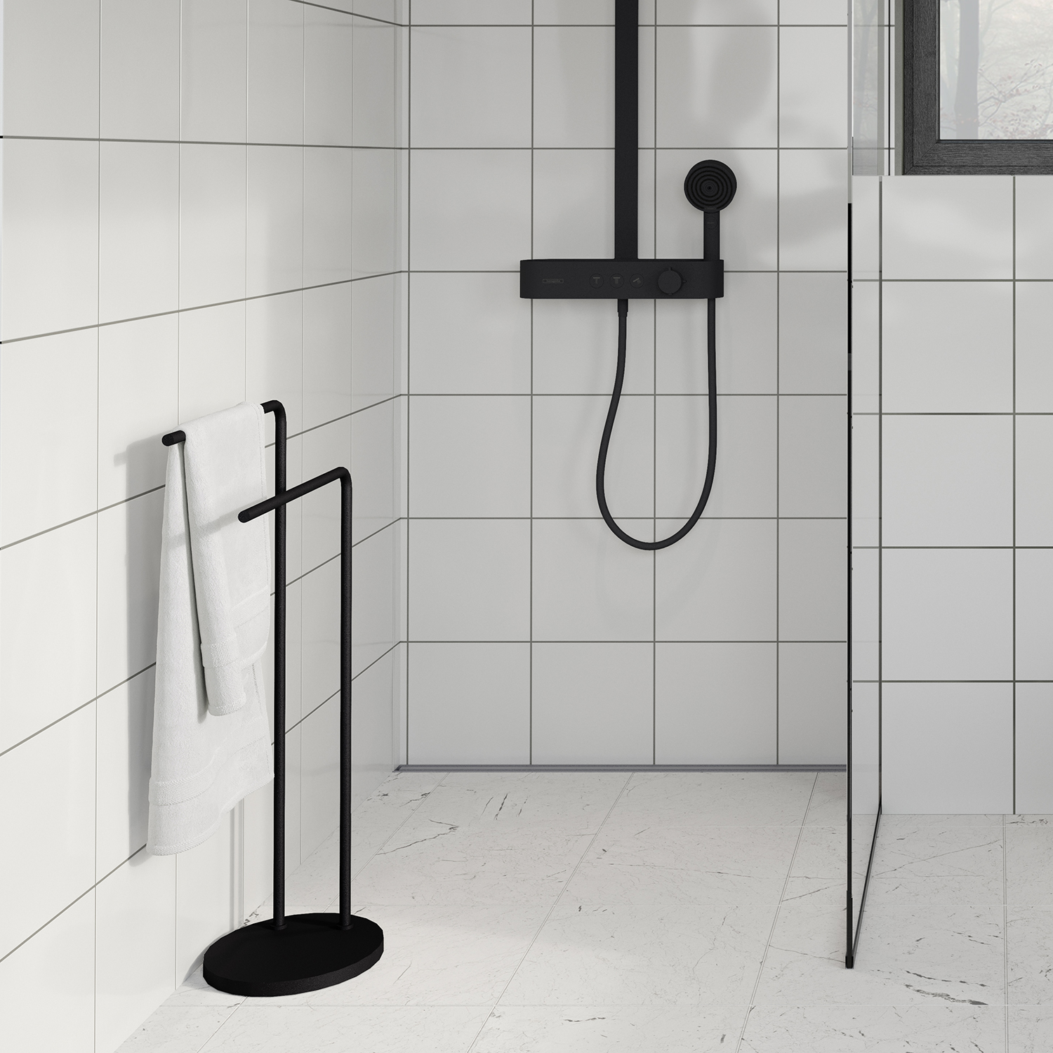 Håndklestang Beslagsboden 2-Armet