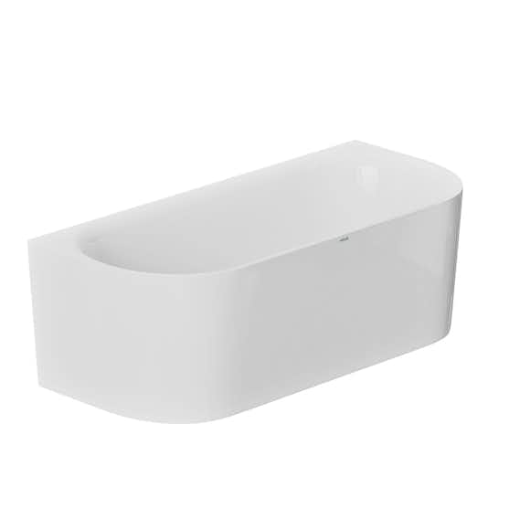 badkar nordhem hovås i mot vägg