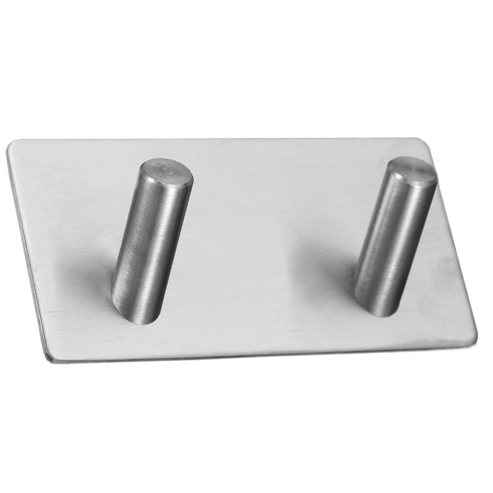 Handdukskrok Strand Stainless Billdal Dubbelkrok BI-412